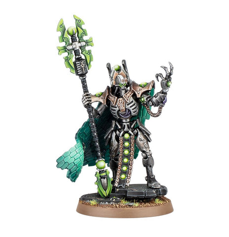 Dit is een afbeelding van het miniatuur Imotekh The Stormlord - Necrons voor het spel Warhammer, te koop bij Tabletop Miniature Wargames spellenwinkel Speldorado in delft
