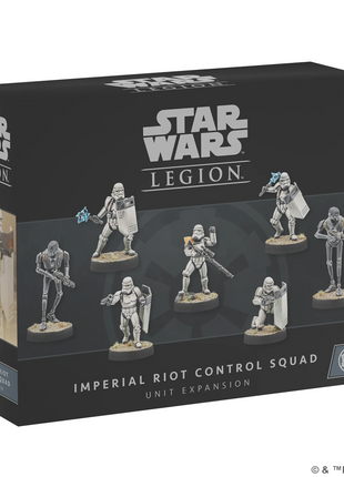 Dit is een foto van het spel Star Wars Legion Imperial Riot Control Squad Unit te koop bij Speldorado Spellenwinkel Delft
