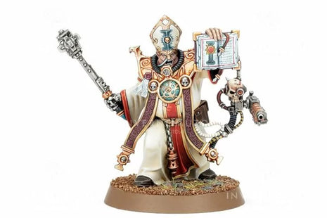 Dit is een afbeelding van het miniatuur Ministorum Priest voor het spel Warhammer, te koop bij Tabletop Miniature Wargames spellenwinkel Speldorado in delft