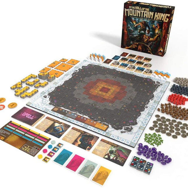 Dit is een foto van het spel In the Hall of the Mountain King EN te koop bij Speldorado Spellenwinkel Delft