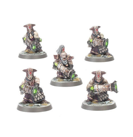 Dit is een afbeelding van het miniatuur Infernal Razers - Helsmiths Of Hashut voor het spel Warhammer, te koop bij Tabletop Miniature Wargames spellenwinkel Speldorado in delft