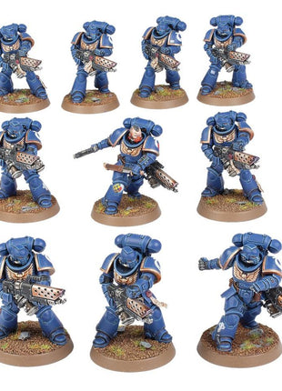 Dit is een afbeelding van het miniatuur Infernus Squad - Space Marines voor het spel Warhammer, te koop bij Tabletop Miniature Wargames spellenwinkel Speldorado in delft