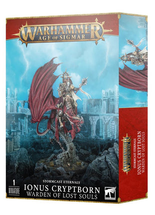 Dit is een afbeelding van het miniatuur Ionus Cryptborn - Stormcast Eternals voor het spel Warhammer, te koop bij Tabletop Miniature Wargames spellenwinkel Speldorado in delft