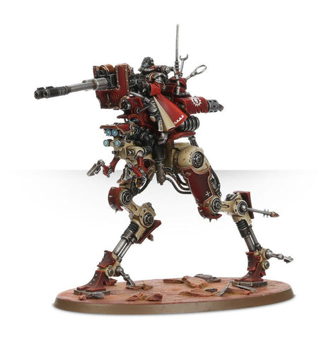 Dit is een afbeelding van het miniatuur Ironstrider - Adeptus Mechanicus voor het spel Warhammer, te koop bij Tabletop Miniature Wargames spellenwinkel Speldorado in delft