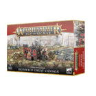 Dit is een afbeelding van het miniatuur Ironweld Great Cannon - Cities of Sigmar voor het spel Warhammer, te koop bij Tabletop Miniature Wargames spellenwinkel Speldorado in delft