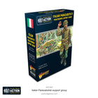 Italian Paracadutisti Support Group voor Bolt Action - italianen infantry schaal 1:58 miniatuur