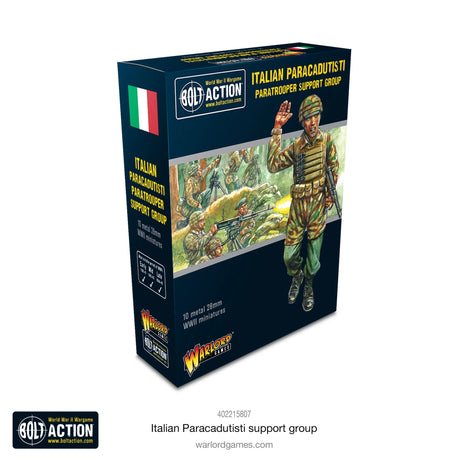 Italian Paracadutisti Support Group voor Bolt Action - italianen infantry schaal 1:58 miniatuur