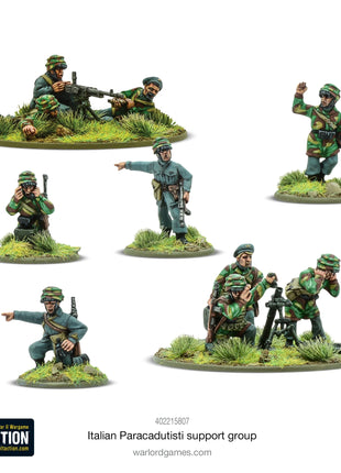 Dit is een foto van het spel Italian Paracadutisti Support Group te koop bij Speldorado Spellenwinkel Delft
