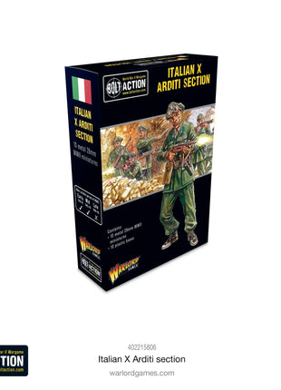 Italian X Arditi Section voor Bolt Action - italianen infantry schaal 1:58 miniatuur