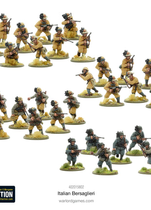 Dit is een foto van het spel Italian Bersaglieri te koop bij Speldorado Spellenwinkel Delft