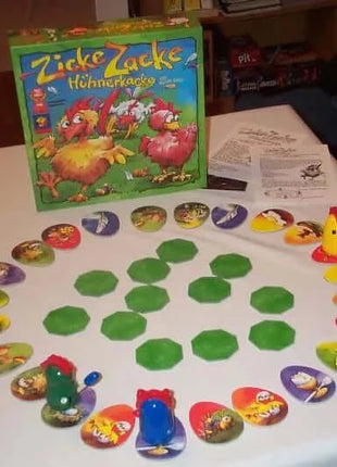 Dit is een foto van het spel Jakkiebak! Kippenkak! te koop bij Speldorado Spellenwinkel Delft