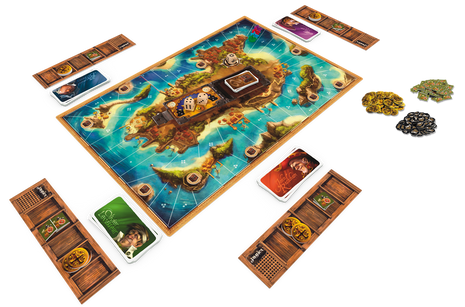 Dit is een foto van het spel Jamaica NL/FR te koop bij Speldorado Spellenwinkel Delft