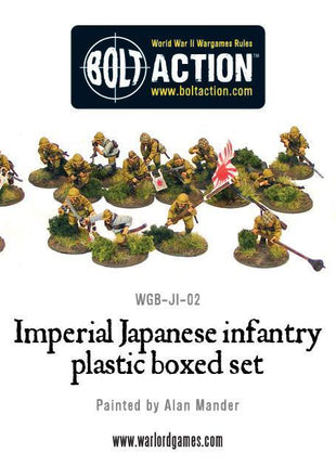 Dit is een foto van het spel Japanese Infantry te koop bij Speldorado Spellenwinkel Delft