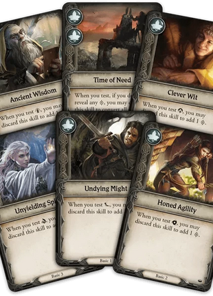 Dit is een foto van het spel lord of the rings journeys in middle earth en te koop bij Speldorado Spellenwinkel Delft