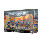 Dit is een afbeelding van het miniatuur Jump Pack Intercessors - Space Marines voor het spel Warhammer, te koop bij Tabletop Miniature Wargames spellenwinkel Speldorado in delft
