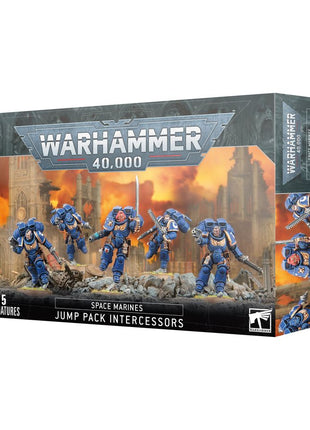 Warhammer 40.000 Jump Pack Intercessors - Space Marines – 40K miniaturen set 