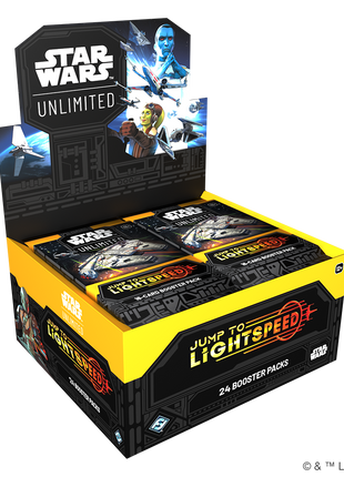 Star Wars Unlimited Jump to Lightspeed  booster– set Jump to Lightspeed - Booster
