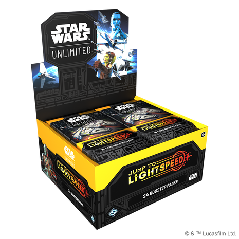 Star Wars Unlimited Jump to Lightspeed  booster– set Jump to Lightspeed - Booster