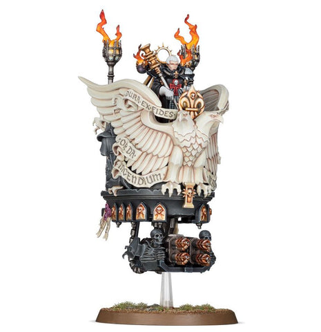 Dit is een afbeelding van het miniatuur Junith Eruita - Adepta Sororitas voor het spel Warhammer, te koop bij Tabletop Miniature Wargames spellenwinkel Speldorado in delft