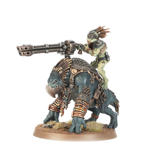 Dit is een afbeelding van het miniatuur Krootox Rider - Tau Empire voor het spel Warhammer, te koop bij Tabletop Miniature Wargames spellenwinkel Speldorado in delft