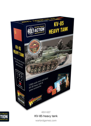 Dit is een foto van het spel KV-85 Heavy Tank te koop bij Speldorado Spellenwinkel Delft