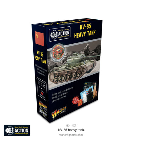Dit is een foto van het spel KV-85 Heavy Tank te koop bij Speldorado Spellenwinkel Delft
