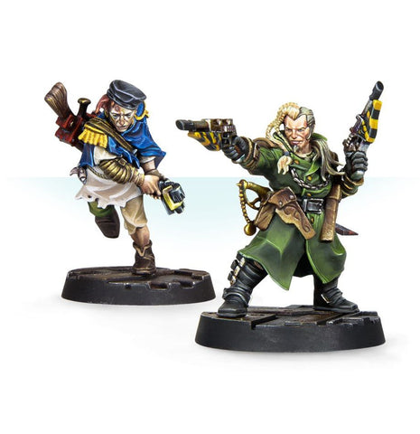 Games Workshop Kal Jericho And Scabs - Necromunda