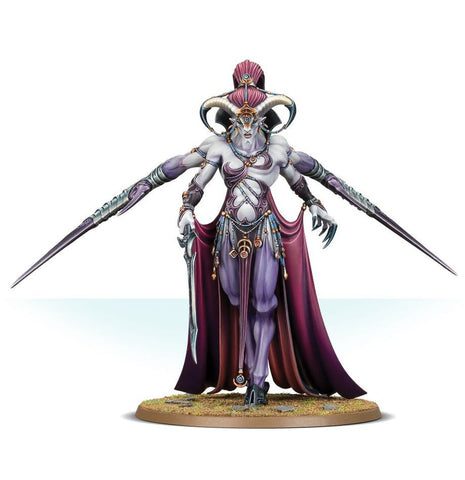 Dit is een afbeelding van het miniatuur Keeper Of Secrets - Hedonites of Slaanesh voor het spel Warhammer, te koop bij Tabletop Miniature Wargames spellenwinkel Speldorado in delft