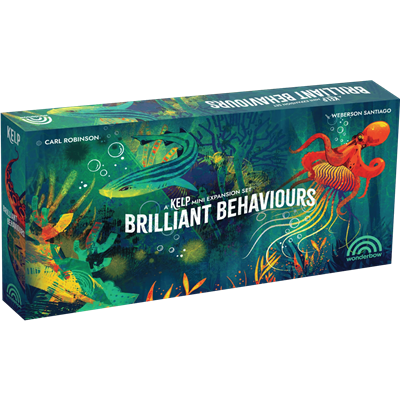 Kelp: Shark vs Octopus Brilliant Behaviours – gezellig bordspel – 2 spelers