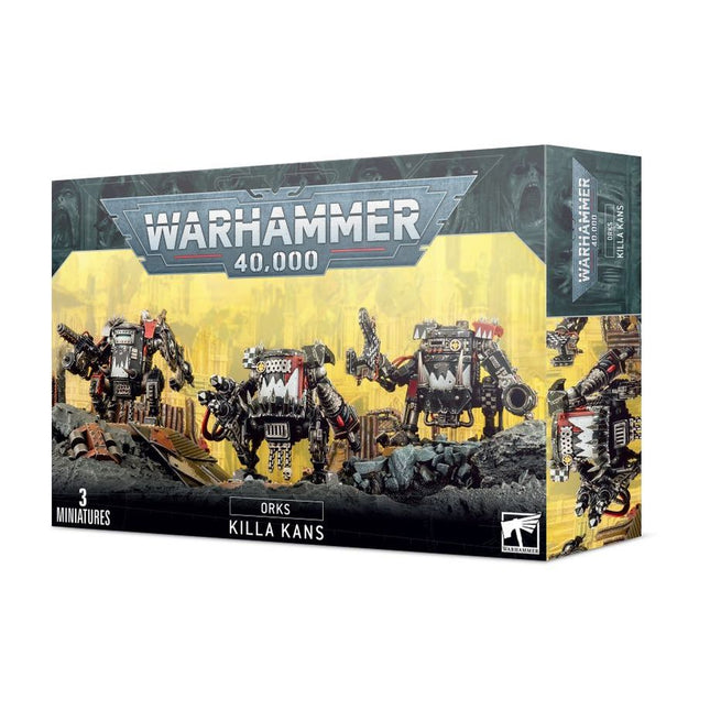 Dit is een afbeelding van het miniatuur Killa Kans - Orks voor het spel Warhammer, te koop bij Tabletop Miniature Wargames spellenwinkel Speldorado in delft