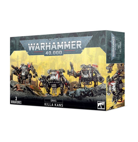 Dit is een afbeelding van het miniatuur Killa Kans - Orks voor het spel Warhammer, te koop bij Tabletop Miniature Wargames spellenwinkel Speldorado in delft
