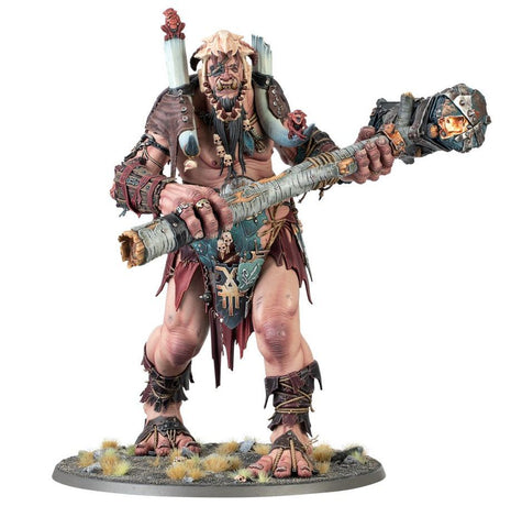 Dit is een afbeelding van het miniatuur King Brodd - Sons of Behamat voor het spel Warhammer, te koop bij Tabletop Miniature Wargames spellenwinkel Speldorado in delft
