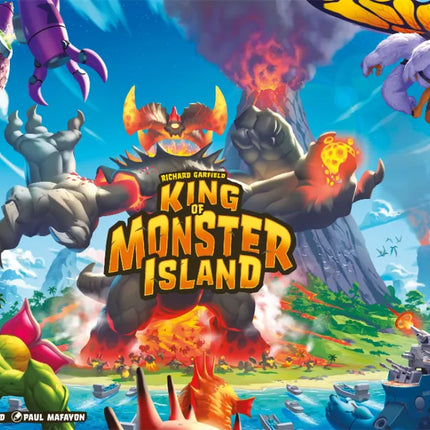 foto van het spel King of Monster Island.