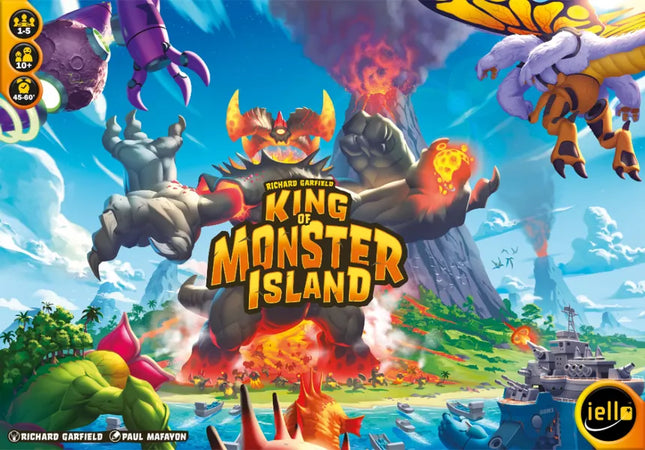 foto van het spel King of Monster Island.