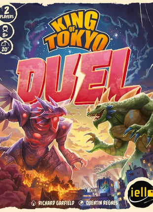 Dit is een foto van het spel King of Tokyo Duel te koop bij Speldorado Spellenwinkel Delft