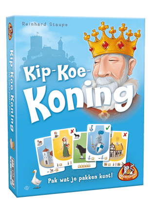 Kip Koe Koning – gezellig kaartspel – 2 tot 4 Spelers