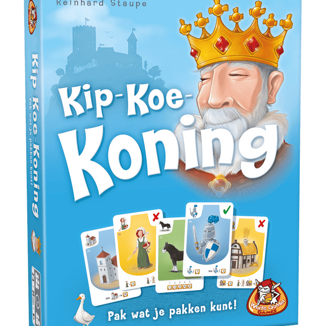 Dit is een foto van het spel Kip Koe Koning te koop bij Speldorado Spellenwinkel Delft