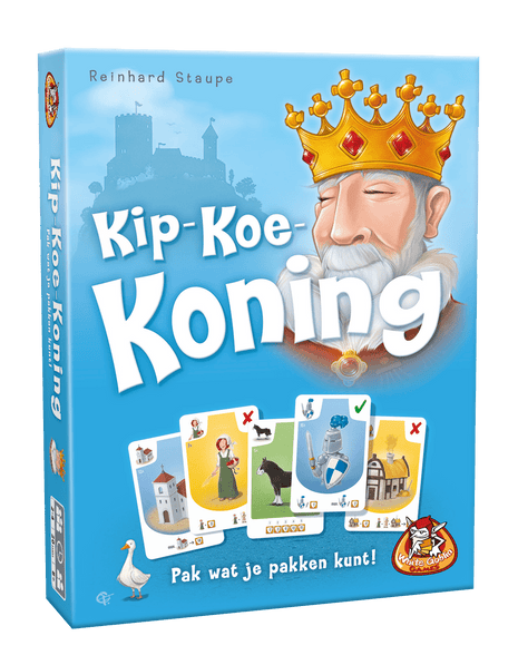 Kip Koe Koning – gezellig kaartspel – 2 tot 4 Spelers