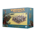 Dit is een afbeelding van het miniatuur Knights Of The Realm On Foot - Kingdom of Bretonnia voor het spel Warhammer, te koop bij Tabletop Miniature Wargames spellenwinkel Speldorado in delft