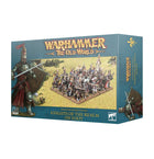 Dit is een afbeelding van het miniatuur Knights Of The Realm On Foot - Kingdom of Bretonnia voor het spel Warhammer, te koop bij Tabletop Miniature Wargames spellenwinkel Speldorado in delft