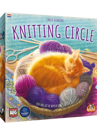 Knitting Circle - NL – strategisch bordspel – 1 tot 4 spelers
