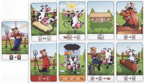 Dit is een foto van het spel Koe Zoekt Boer te koop bij Speldorado Spellenwinkel Delft