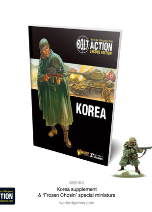 Korea voor Bolt Action - boeken rulebook schaal 1:58 miniatuur