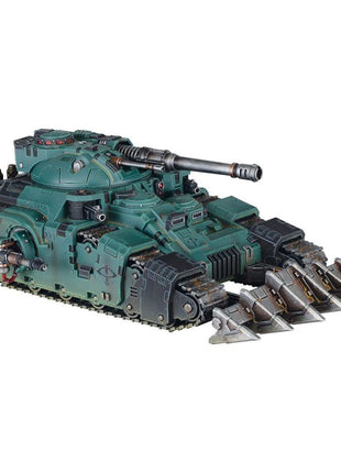 Dit is een afbeelding van het miniatuur Kratos Heavy Assault Tank - Adeptus Astartes voor het spel Warhammer, te koop bij Tabletop Miniature Wargames spellenwinkel Speldorado in delft