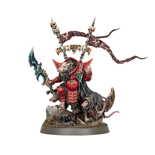 Dit is een foto van het spel Krittok Foulblade - Skaven te koop bij Speldorado Spellenwinkel Delft