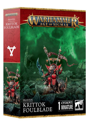 Warhammer Age of Sigmar Krittok Foulblade - Skaven– AoS miniaturen set