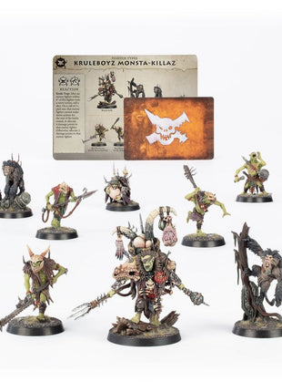 Games Workshop Kruleboyz Monsta-Killaz - Orruk Warclans - Orruk Warclans