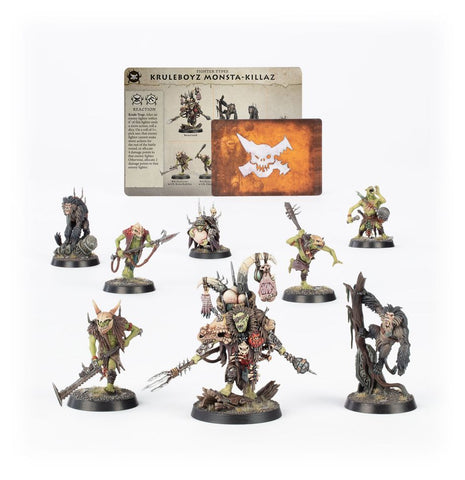 Games Workshop Kruleboyz Monsta-Killaz - Orruk Warclans - Orruk Warclans