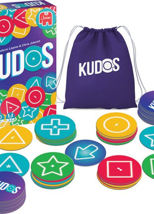 Dit is een foto van het spel Kudos te koop bij Speldorado Spellenwinkel Delft
