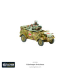 Kuebelwagen Ambulance voor Bolt Action - duitsers vehicle schaal 1:58 miniatuur